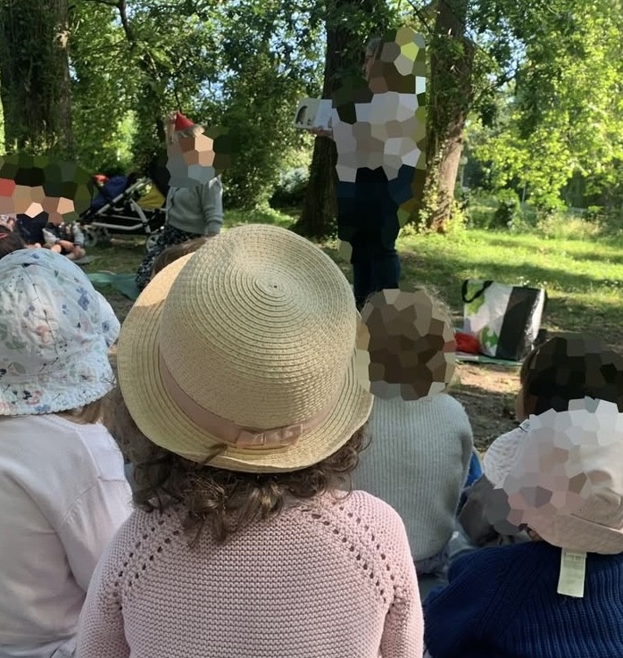 Lecture en plein air avec le RPE