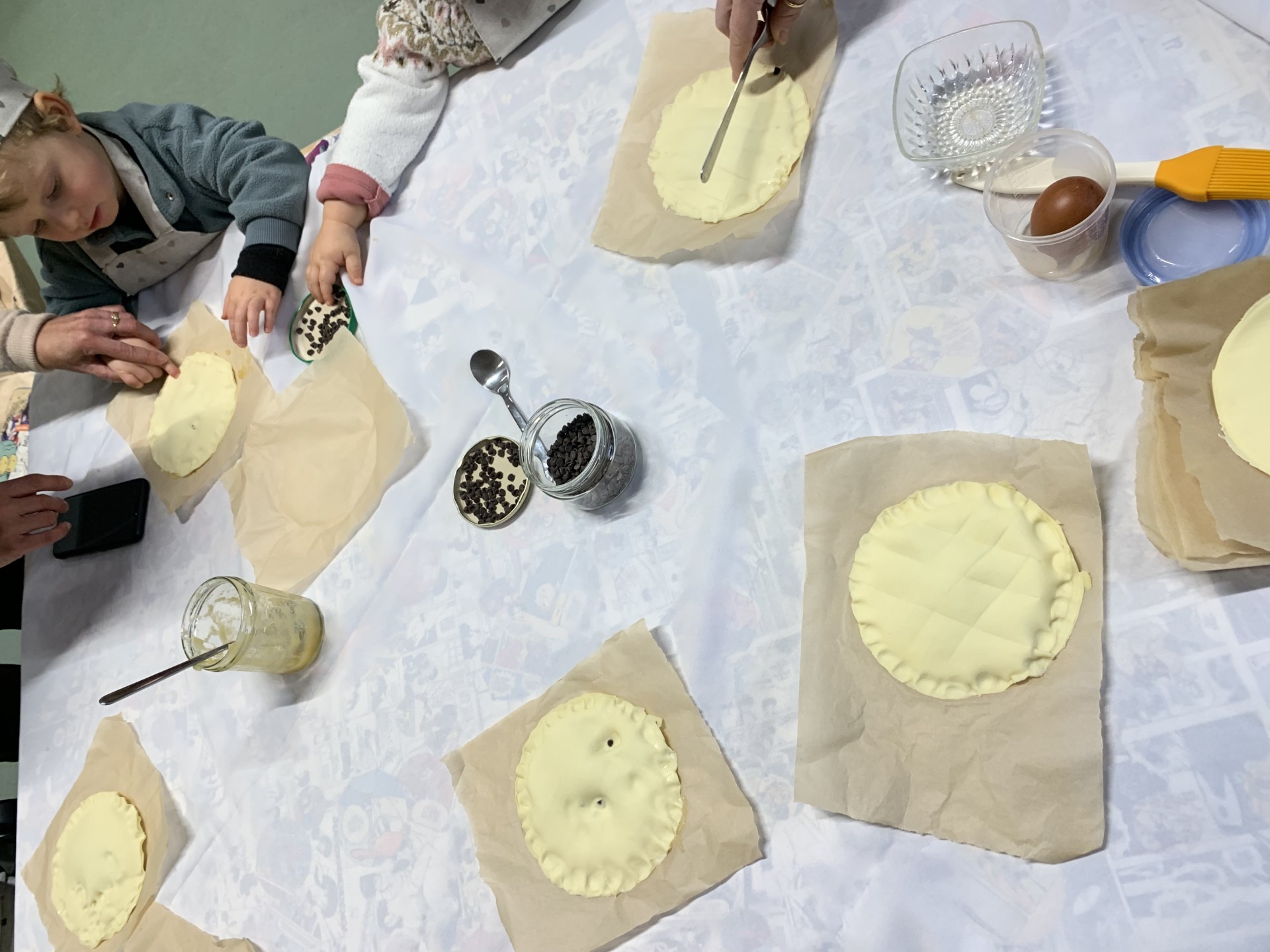 Atelier galettes aux petit’s Poppins