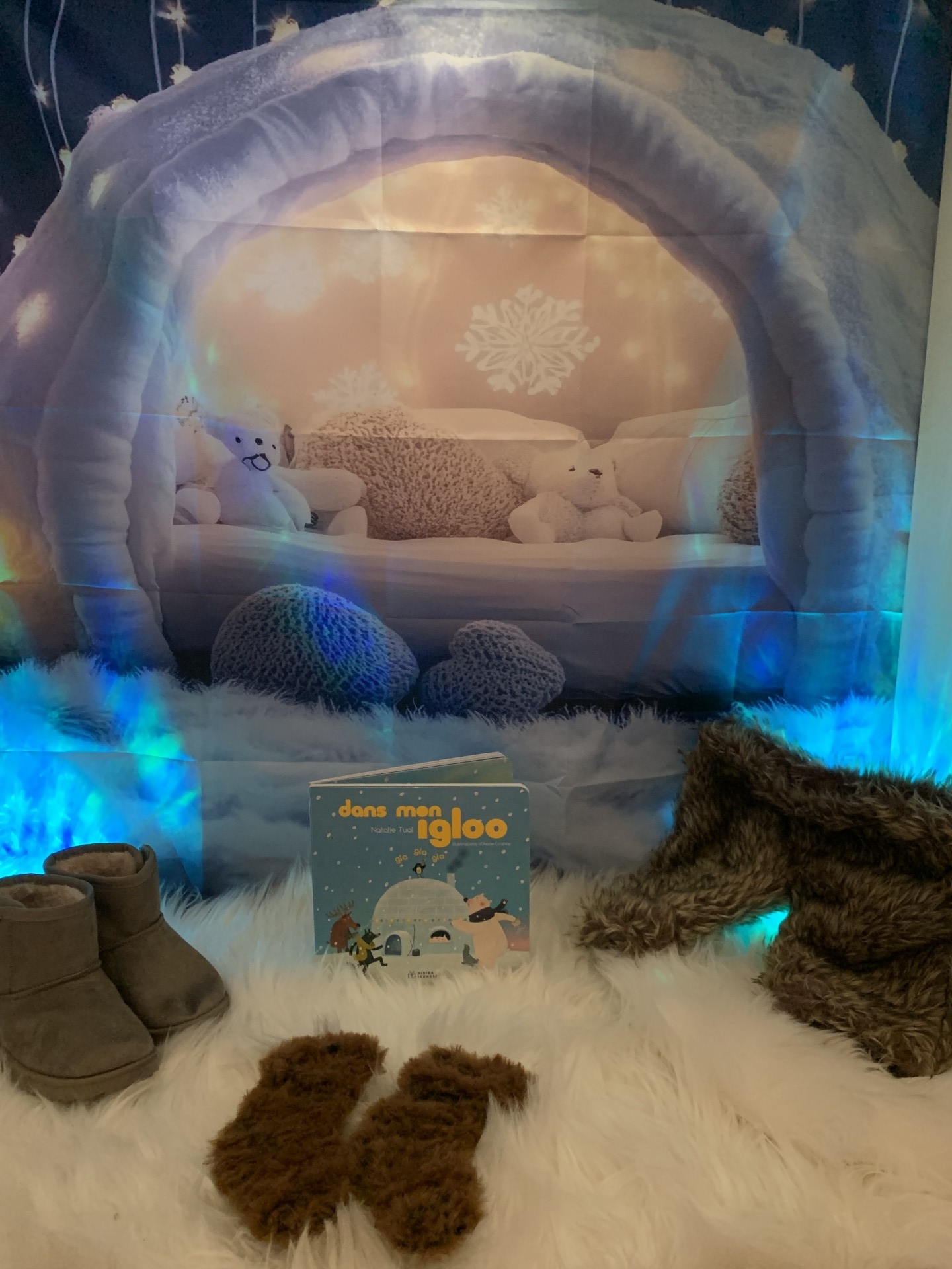 Comptine animée « Dans mon Igloo gla gla gla »